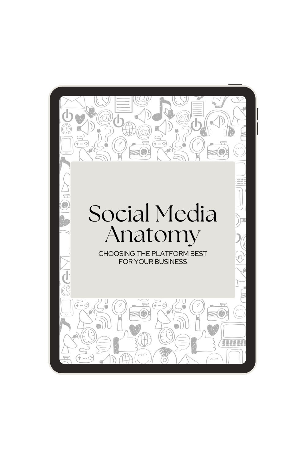 Social Media Anatomy eBook (With Resell Rights)